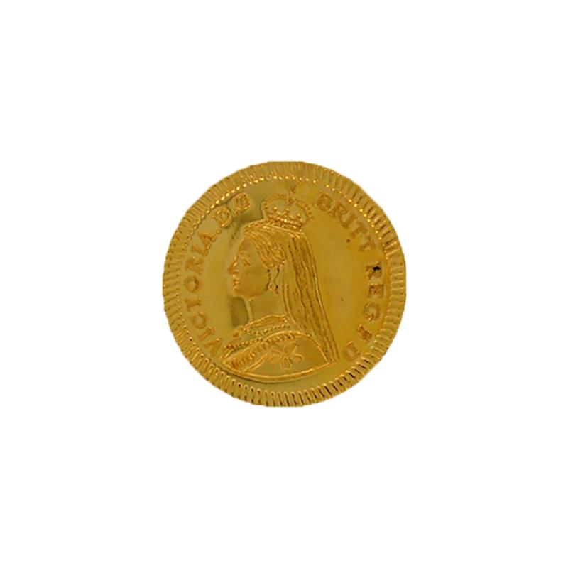 Image Of 22 Karat QUEEN COIN 4GRM