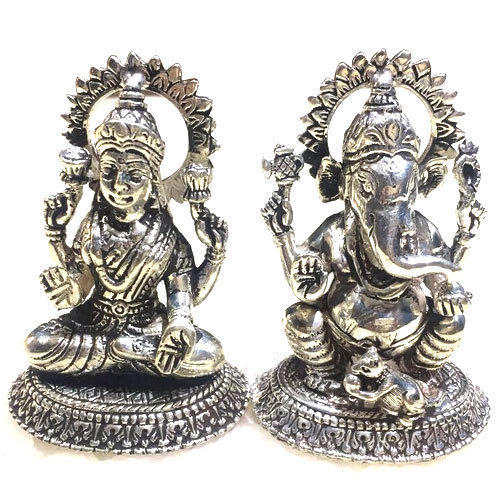 Image Of Silver Antique Idole