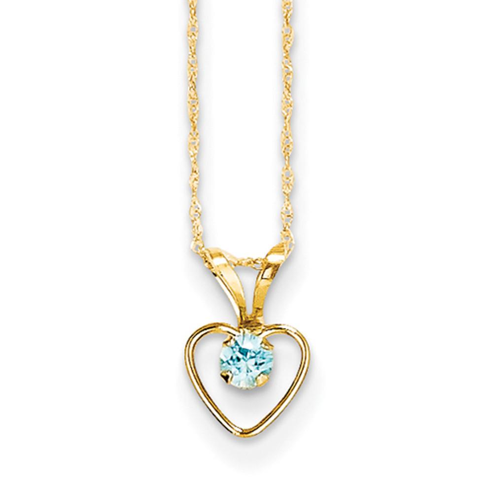 Image Of 22 Karat Gold heart pendants 
