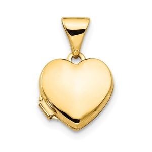 Image Of 22 Karat Gold heart pendants