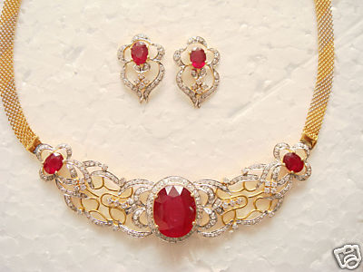 Image Of NOOR RUBY NECKLACE