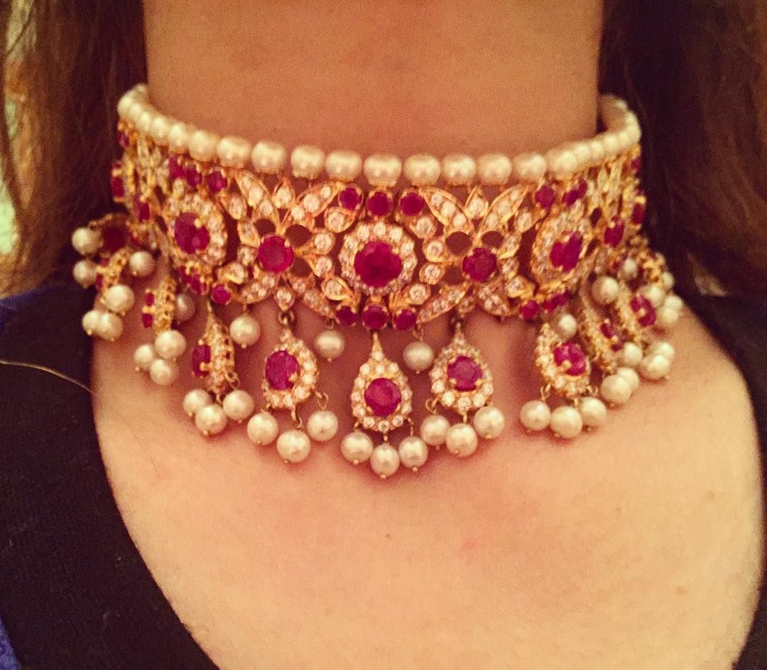 Image Of Jacey Ruby Necklace