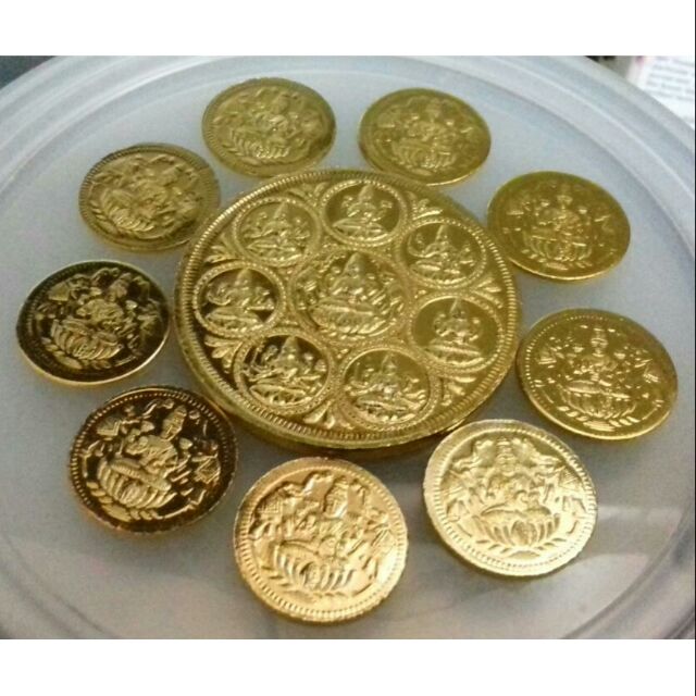 Image Of 24 Karat Gold coins