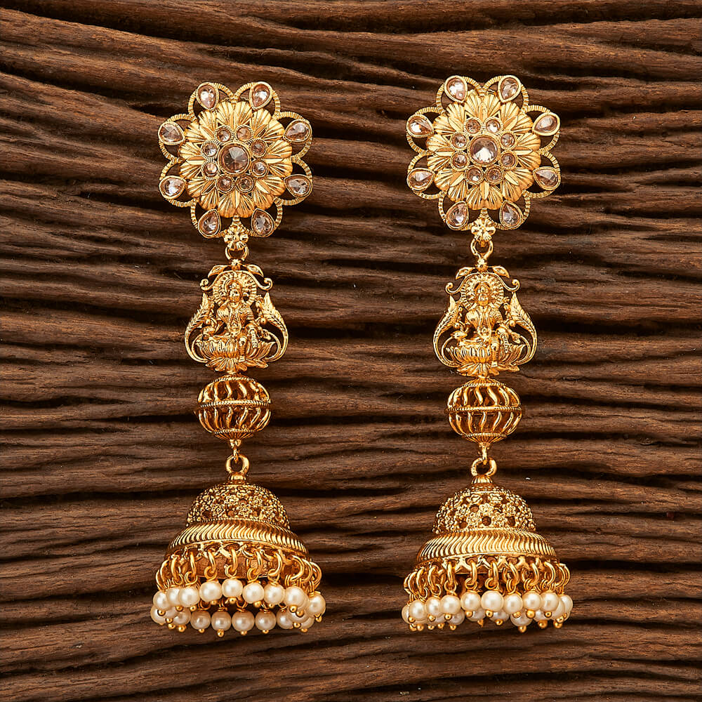 Image Of 22 Karat Gold Antique Jumki