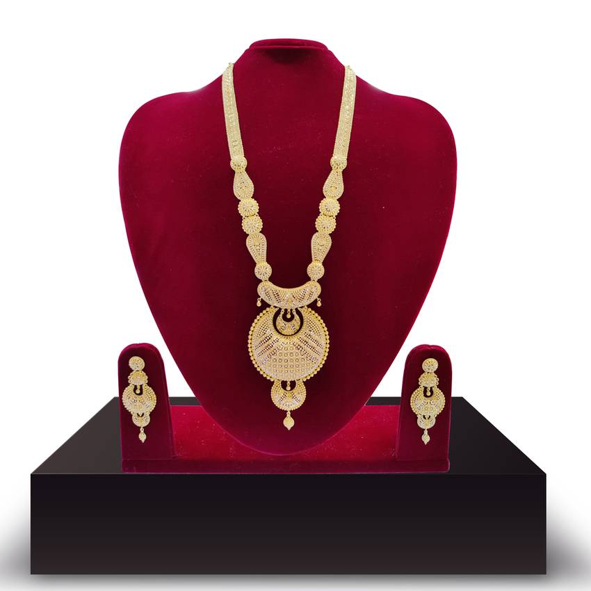 Image Of Die Stamp golden Neckwear Set