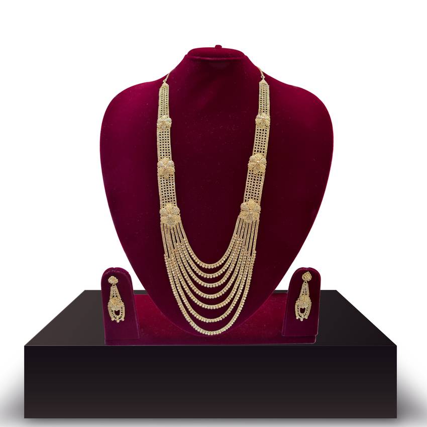 Image Of Royal gold Nackwear Set