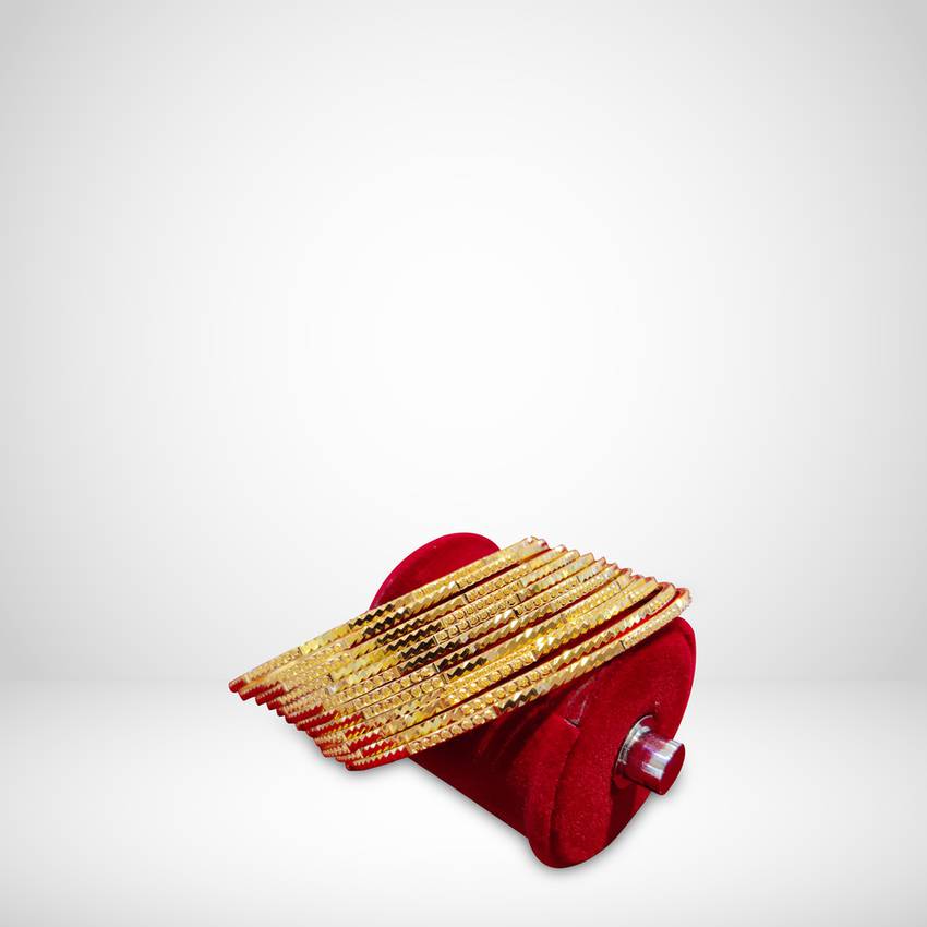 Image Of Abstract Textured Bangle