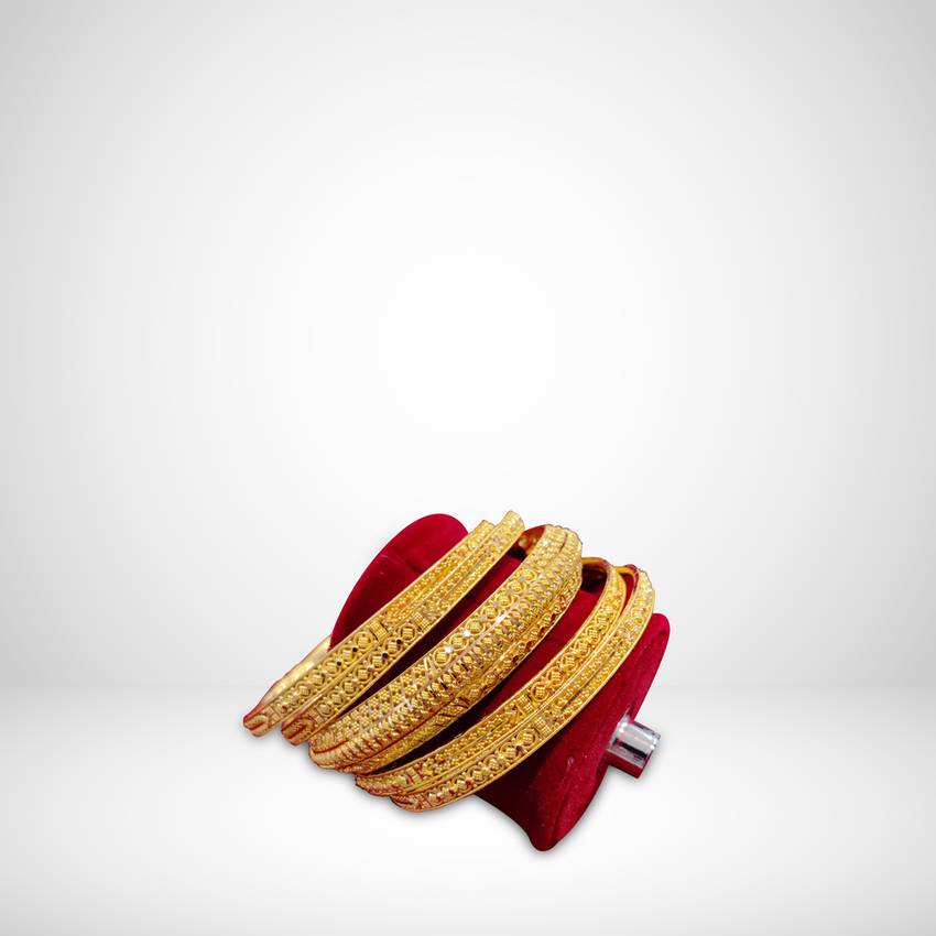 Image Of Majestic Gold Bangle