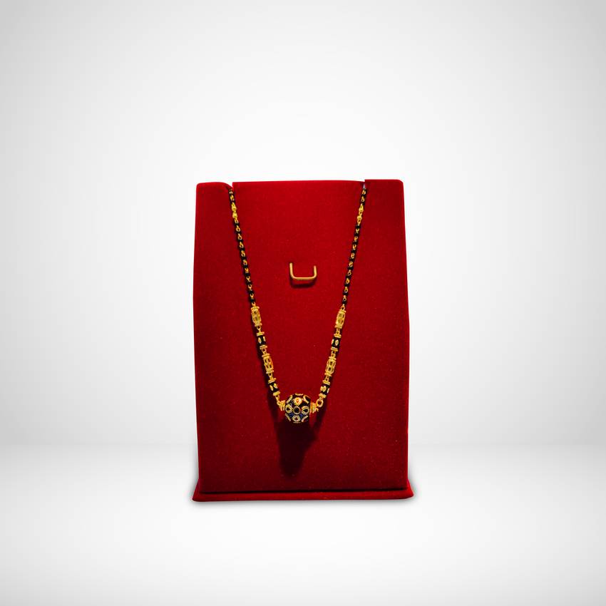 Image Of Traditional Ethereal Gold Mangalsutra