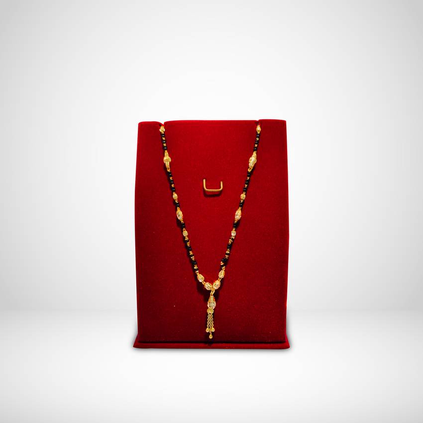 Image Of Elegant Gold Mangalsutra