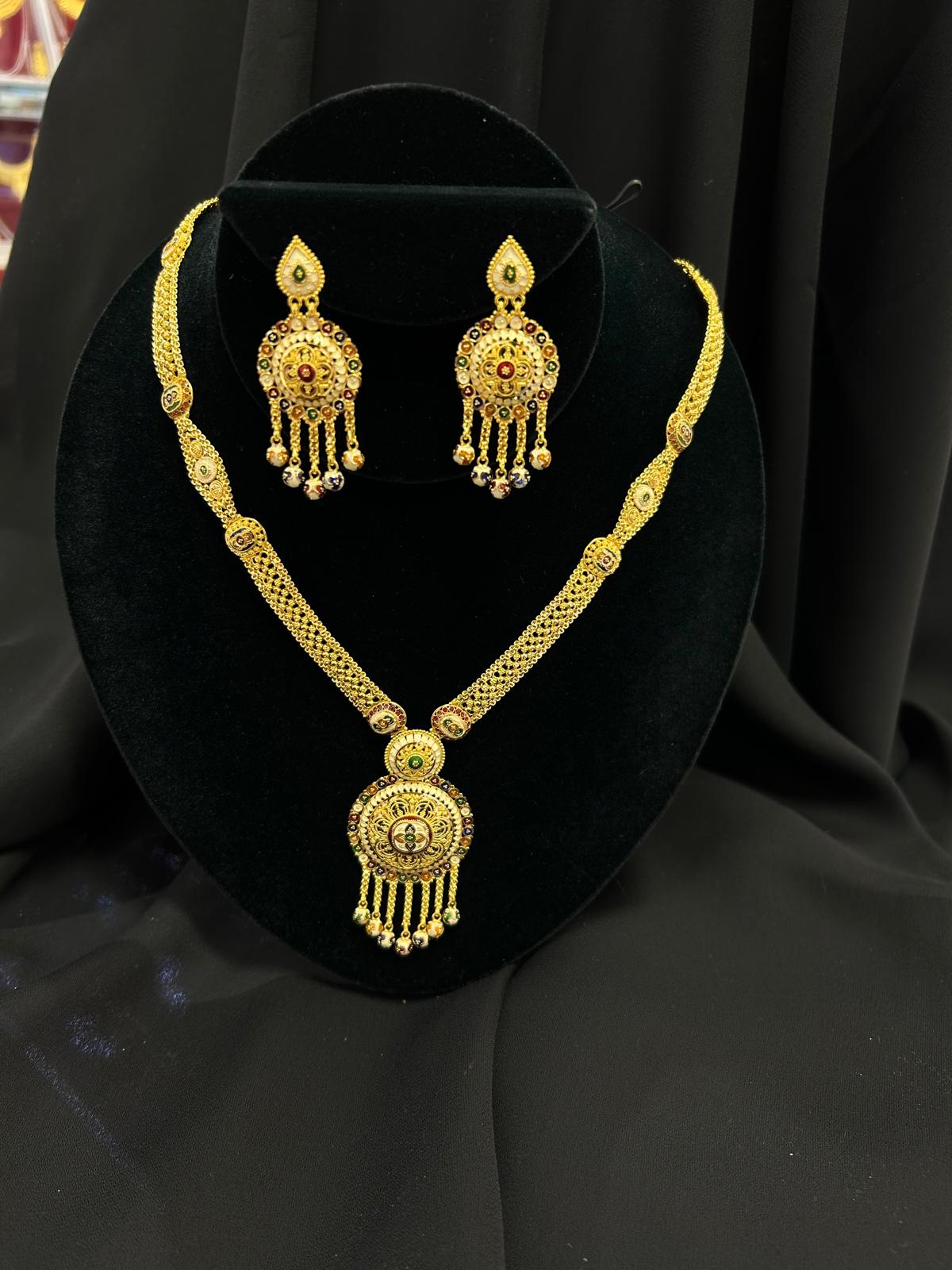 Image Of Bridal Ranihaar Necklace in Latest Design